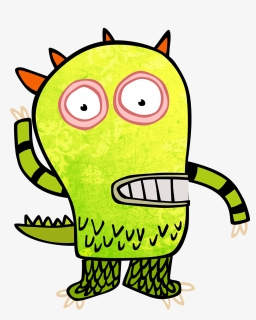 Free Illustration Monster Vector Kids Image Clipart - Kids Art Monster, HD Png Download, Transparent PNG
