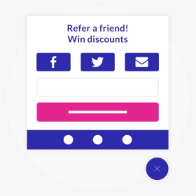 Ecommerce Viral Loops Referral Template - Circle, HD Png Download, Transparent PNG