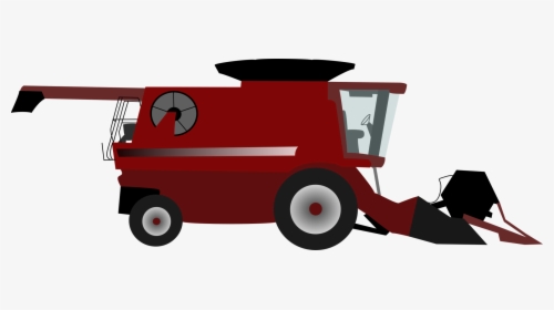 Combine Tractor Png - Cartoon Combine Harvester Png, Transparent Png, Transparent PNG