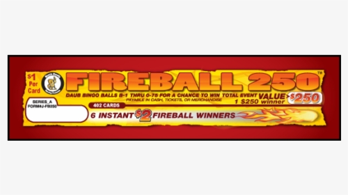 Fireball 250 / J-fb250 Card - Orange, HD Png Download, Transparent PNG