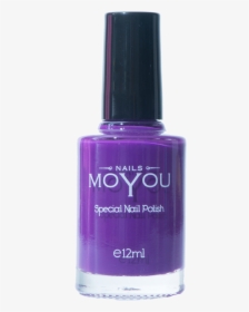 Nail Polish Png - Purple Nail Polish Png, Transparent Png, Transparent PNG