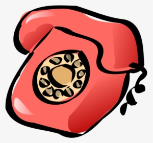 Telephone Iphone Email Clip Art - Transparent Telephone Logo Cartoon, HD Png Download, Transparent PNG