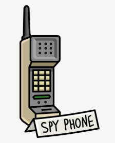 Old Spy Phone - Motorola Dynatac 8000x Clipart, HD Png Download, Transparent PNG