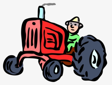 Crops Clipart Tractor - Farmer Equipment Clipart, HD Png Download, Transparent PNG