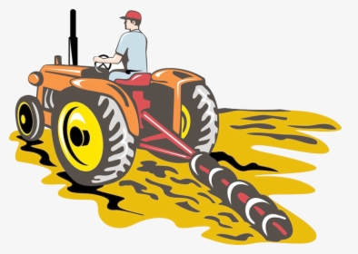John Deere Clipart Agriculture - Tractor In Agriculture Clipart, HD Png Download, Transparent PNG