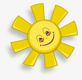 Sol, Cara, Feliz, Sonrisa, Clima, Verano - Happy Sun Gif Transparent, HD Png Download, Transparent PNG