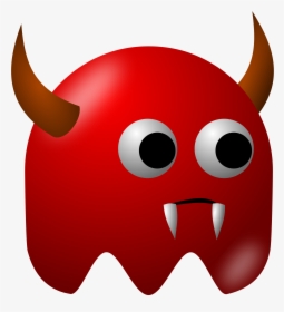 Red Monster Ns Clip Arts - Devil Clip Art, HD Png Download, Transparent PNG