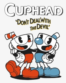 Hourglass Clipart Inevitable - Drawing Cuphead And Mugman, HD Png Download, Transparent PNG