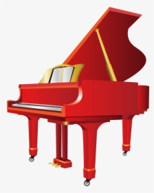 Design About Piano Music, Piano Elements, Piano Vector, - Clipart Instruments, HD Png Download, Transparent PNG