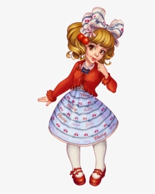 My Friend Ali In One Of Her Lolita Fashion Coordinates, - Cartoon, HD Png Download, Transparent PNG