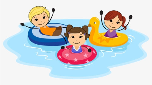 Kids Summer Fun Clip Art Site About Children - Kids Swimming Clipart, HD Png Download, Transparent PNG