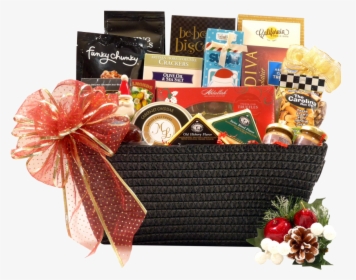 Corporate Holiday Gift Basket - Gift Basket, HD Png Download, Transparent PNG
