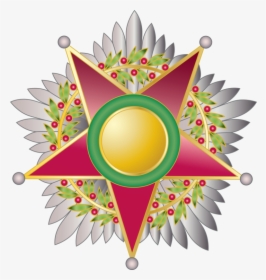 Flower,fruit,circle - Ottoman Empire Medal Cartoon, HD Png Download, Transparent PNG