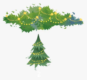 Spruce Fir Tree Christmas Pine Free Download Image - Illustration, HD Png Download, Transparent PNG