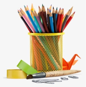 Stationery - Bunch Of Pencils Png, Transparent Png, Transparent PNG