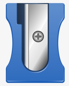 Blue Pencil Sharpener Png Clip Art - Pencil Sharpener Clipart Png, Transparent Png, Transparent PNG