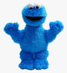 Cookie Monster Happy Clipart Transparent Png - Cookie Monster Doll, Png Download, Transparent PNG