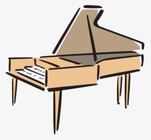 Transparent Piano Vector Png - Piano Clipart No Background, Png Download, Transparent PNG