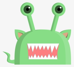 Cute Monster Clipart 7, - Transparent Background Cute Monster Clip Art, HD Png Download, Transparent PNG