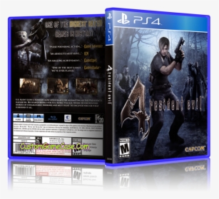 Transparent Ps4 Clipart - Resident Evil 4 Ps4 Cover, HD Png Download, Transparent PNG