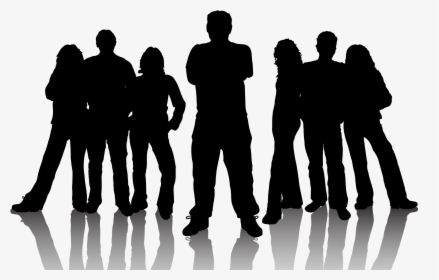 Silhouette Download Illustration - Teens Silhouette Png, Transparent Png, Transparent PNG