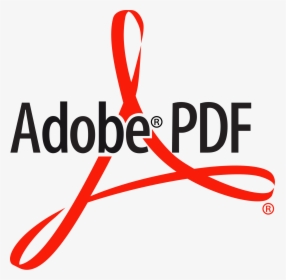 Adobe Pdf Logo Png, Transparent Png, Transparent PNG