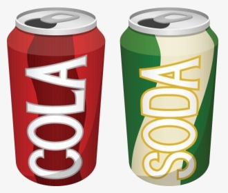 Soda Clipart Aluminum Can Pencil And In Color Transparent - Clip Art Soda Can, HD Png Download, Transparent PNG