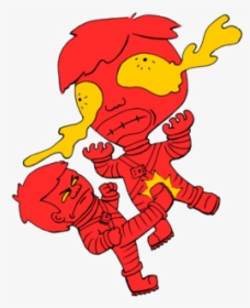 Astronaut Getting Kicked Because The World Needs This - Cartoon, HD Png Download, Transparent PNG