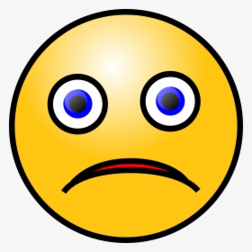 Pic Of Sad Face - Surprised Face Clipart Gif, HD Png Download, Transparent PNG