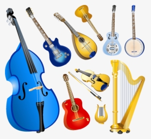Musical Instruments Vector Free, HD Png Download, Transparent PNG