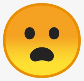 Frowning Face With Open Mouth Icon - Discord Open Mouth Emoji, HD Png Download, Transparent PNG