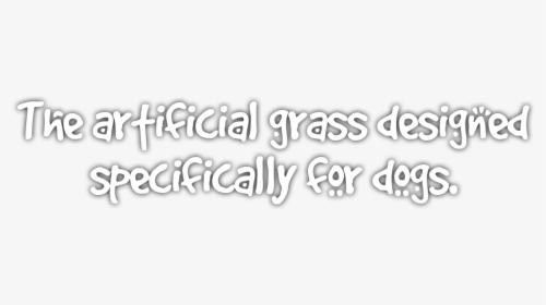 Artificial Grass Designed For Dogs - Calligraphy, HD Png Download, Transparent PNG