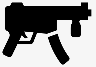 Firearm Submachine Computer Icons - Machine Gun Icon Png, Transparent Png, Transparent PNG