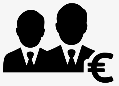 Business Group People Euro Businesspeople - Businessman Icon, HD Png Download, Transparent PNG