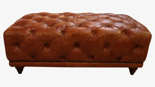 Leather Chesterfield Ottoman, HD Png Download, Transparent PNG