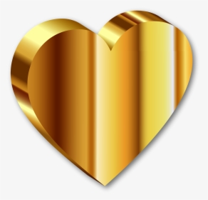 Gold Png Pic - Heart Of Gold Png, Transparent Png, Transparent PNG