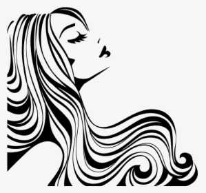 Beauty Parlour Hair Drawing Clip Art - Hair Salon Vector, HD Png Download, Transparent PNG