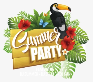 Party Flyer Poster Summer Free Transparent Image Hd - Summer Party Flyer Free, HD Png Download, Transparent PNG