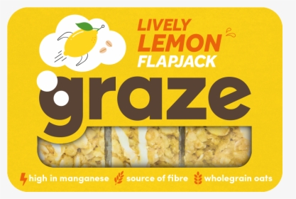 Graze Lively Lemon Flapjack, HD Png Download, Transparent PNG
