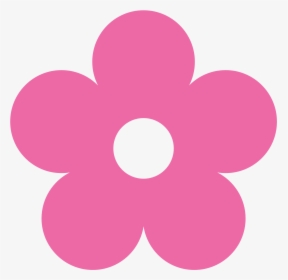 Flower Vector Art - Pink Flower Clipart, HD Png Download, Transparent PNG