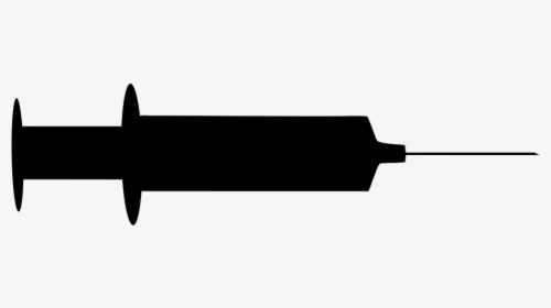 Syringe, Injection, Needle, Doctor, Nurse, Medical - Syringe Clipart White And Black, HD Png Download, Transparent PNG