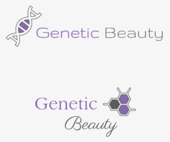 Logo Design For Genetic Beauty Vector Graphic Design - Graphic Design, HD Png Download, Transparent PNG