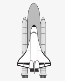 Free To Use & Public Domain Space Shuttle Clip Art - Nasa Space Shuttle Cartoon, HD Png Download, Transparent PNG