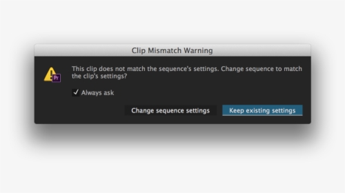 Clip Mismatch Warning Premiere Pro - Play Services Utility Transparente Icon Png, Png Download, Transparent PNG