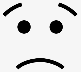 Frown Face Clipart Transparent-, HD Png Download, Transparent PNG