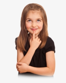Young Girl Thinking , Png Download - Does Not Belong Aba, Transparent Png, Transparent PNG