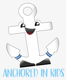 Kids Anchor Black Outline, HD Png Download, Transparent PNG