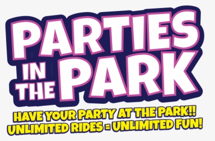 Parties In The Park Title-01 - Poster, HD Png Download, Transparent PNG