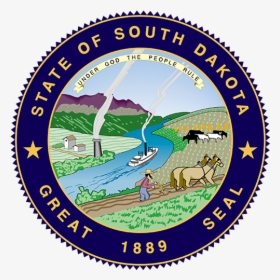 South Dakota State Seal Png - Label, Transparent Png, Transparent PNG