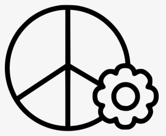 Peace Sign Settings - Peace Sign, HD Png Download, Transparent PNG